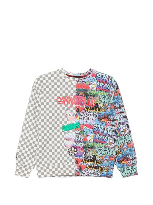 T-shirt bambino Sprayground fantasia a manica lunga Sprayground kids | SPY1409EX